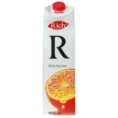 Сок Rich Апельсин 1L